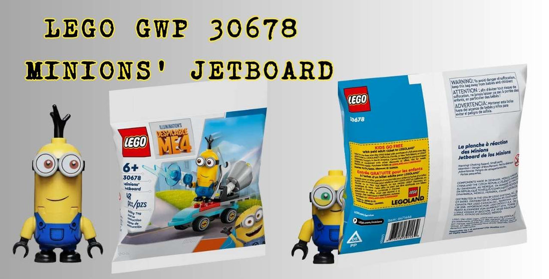 LEGO 30678 Minions' Jetboard GWP Blasting Into Your Basket