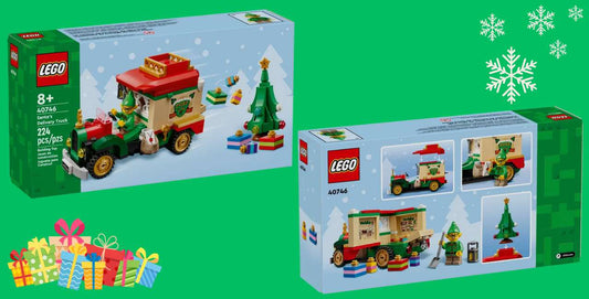 LEGO 40746 Santa's Delivery Truck Rolled Out October 1st 2024