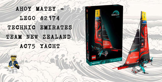 Homage to the America's Cup - LEGO 42174 Technic Emirates Team New Zealand AC75 Yacht
