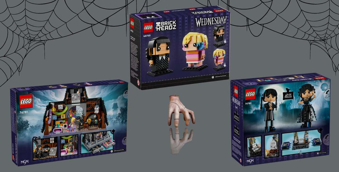 Fan Favourite Netflix Show "Wednesday" Has Been Bricked - LEGO Announce Three Sets