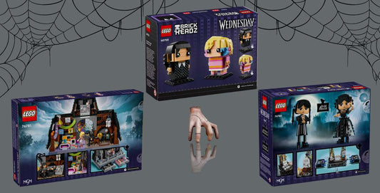 Fan Favourite Netflix Show "Wednesday" Has Been Bricked - LEGO Announce Three Sets