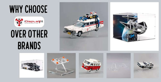 Why You Should Choose iDisplayit Over Other Brands To Display Your LEGO Sets