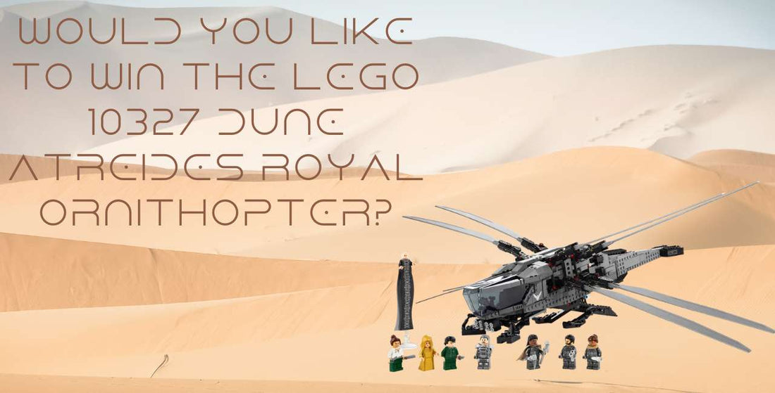 Win The LEGO 10327 Dune Atreides Royal Ornithopter In June!