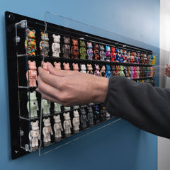 100 Bearbrick 100% Wall Display Case