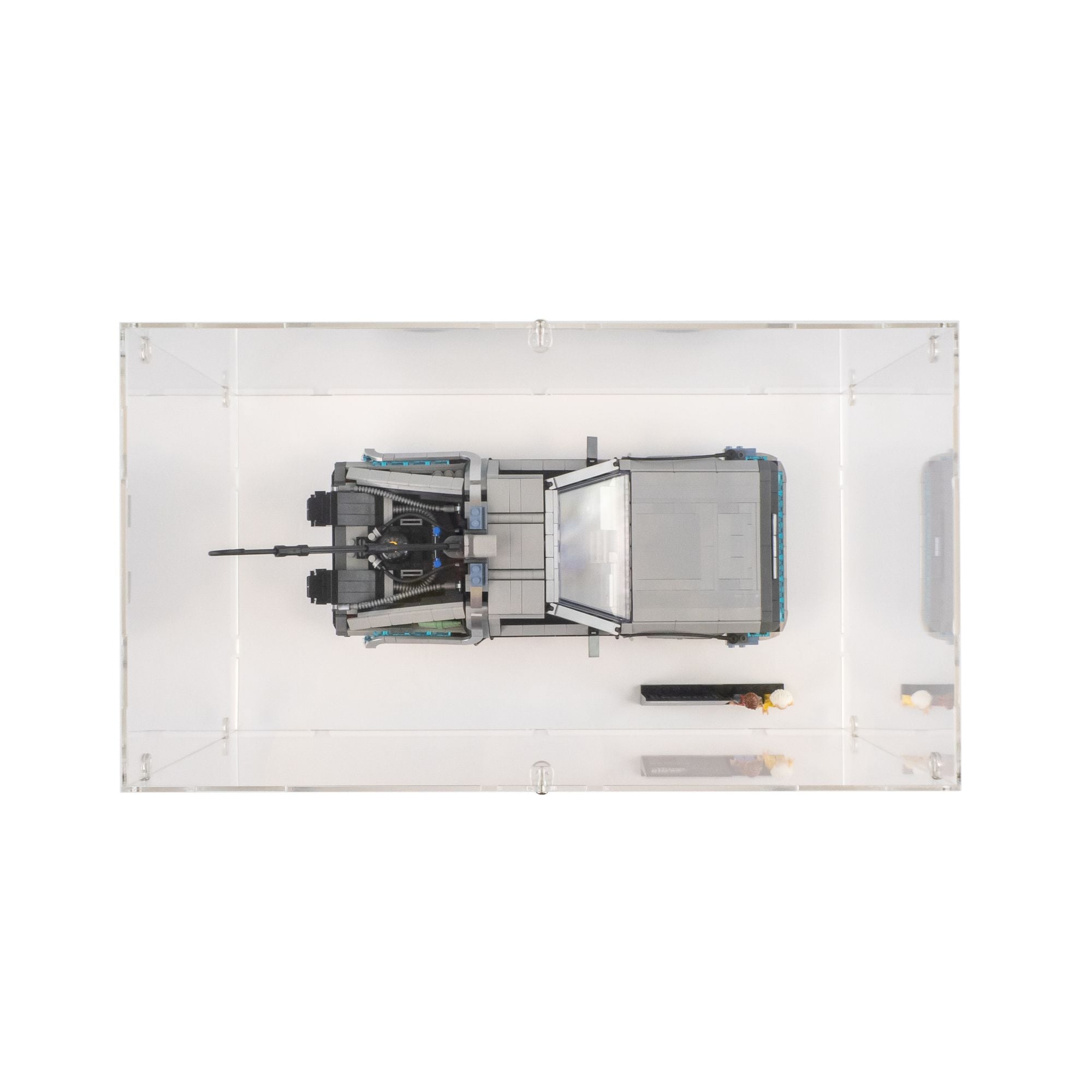 Back to the Future Time Machine Display Case for LEGO 10300 (Large)