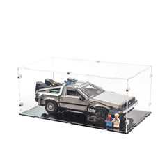 Back to the Future Time Machine Small Display Case for LEGO 10300