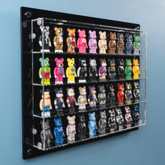 40 Bearbrick 100% Wall Display Case