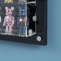 40 Bearbrick 100% Wall Display Case
