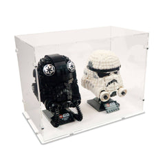 2x Star Wars Helmets Display Case