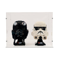 2x Star Wars Helmets Display Case