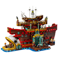 One Piece The Baratie Floating Restaurant Display Case for LEGO 75640