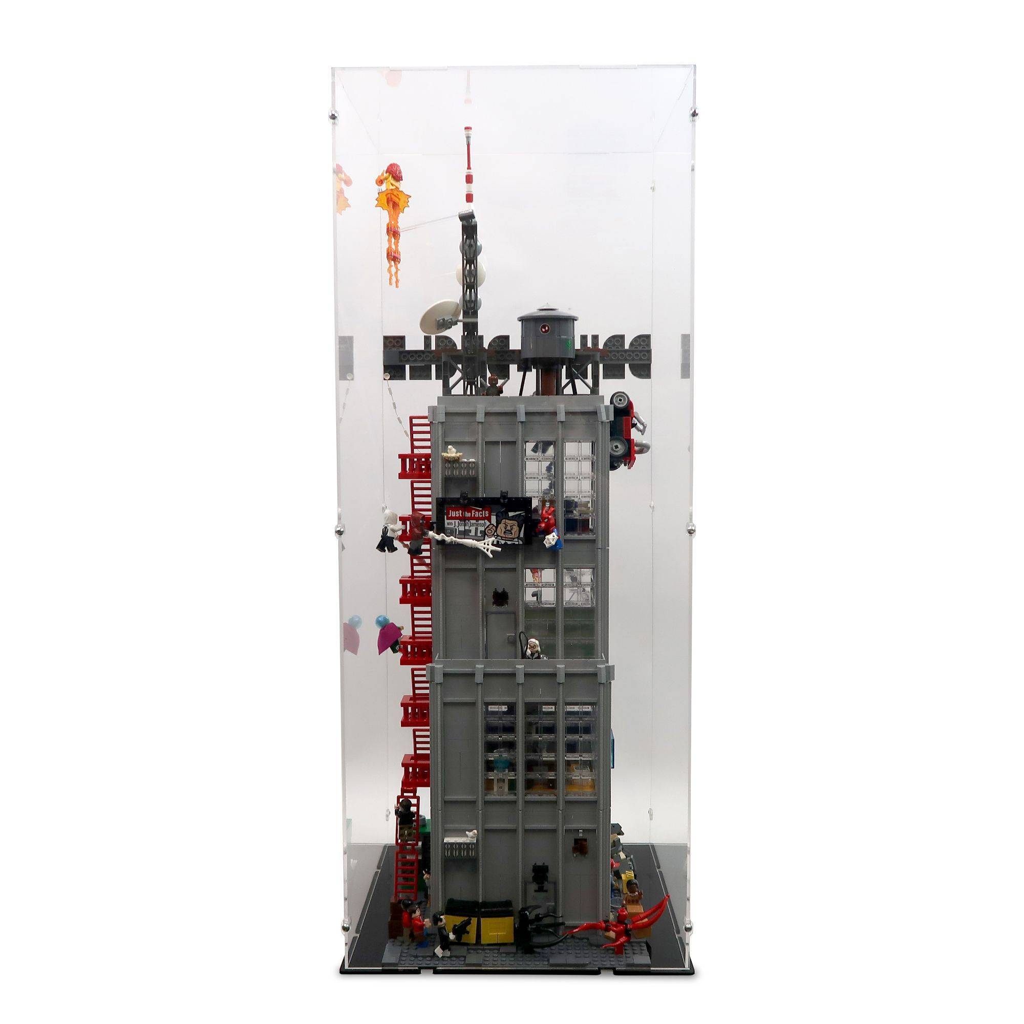Daily Bugle Display Case for LEGO 76178