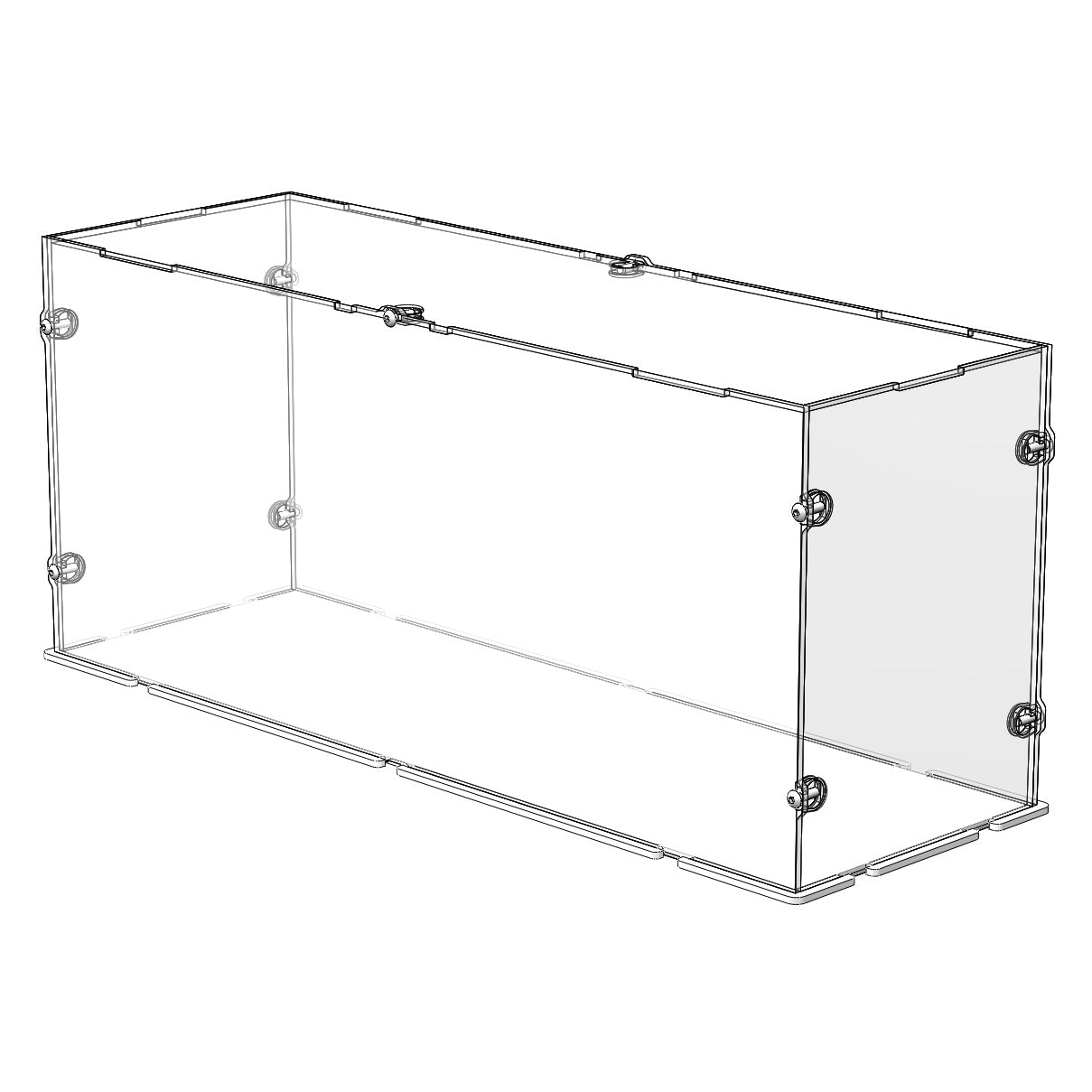 47 x 15 x 13cm Display Case