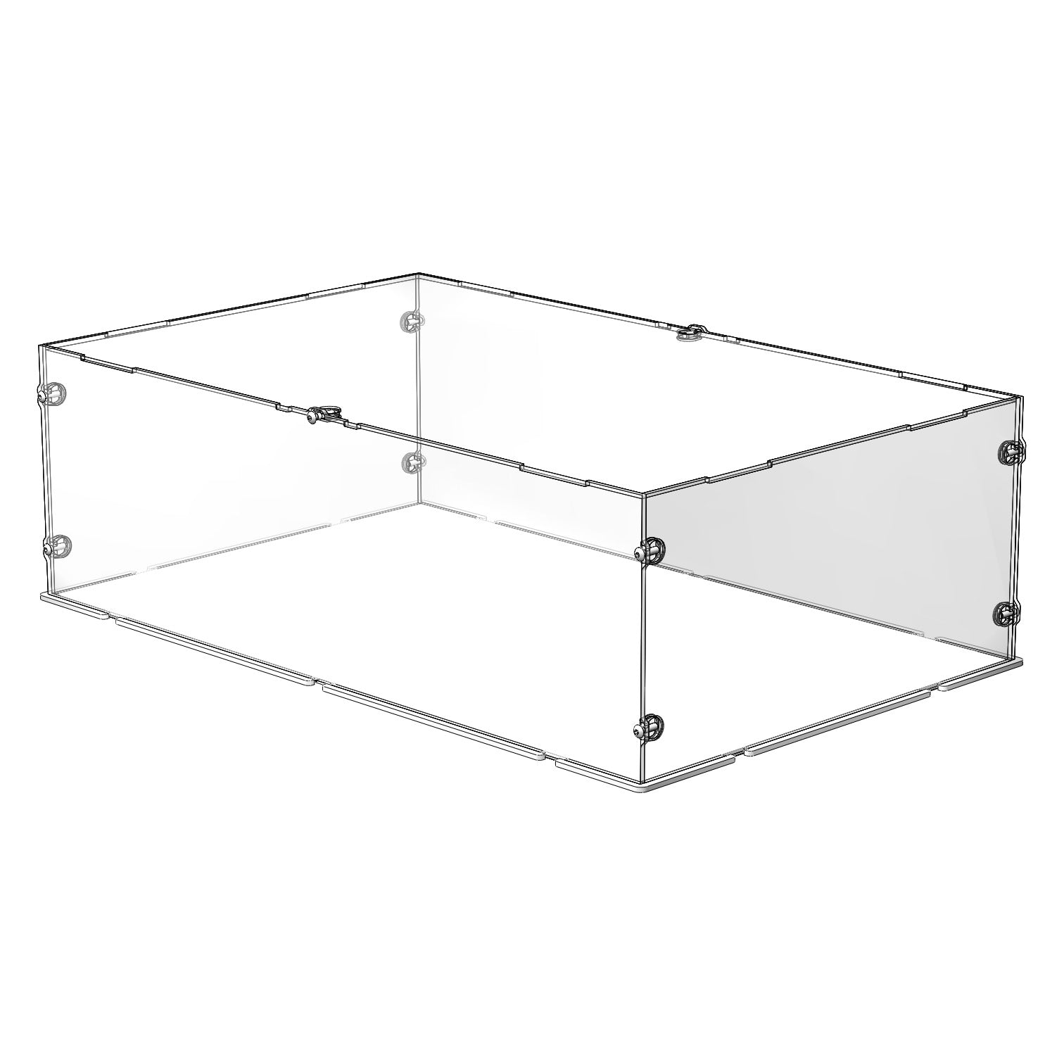 52 x 32 x 16cm Display Case