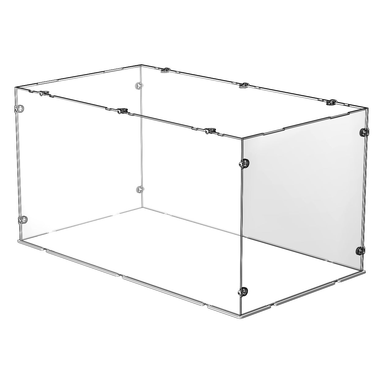 58 x 32 x 30cm Display Case