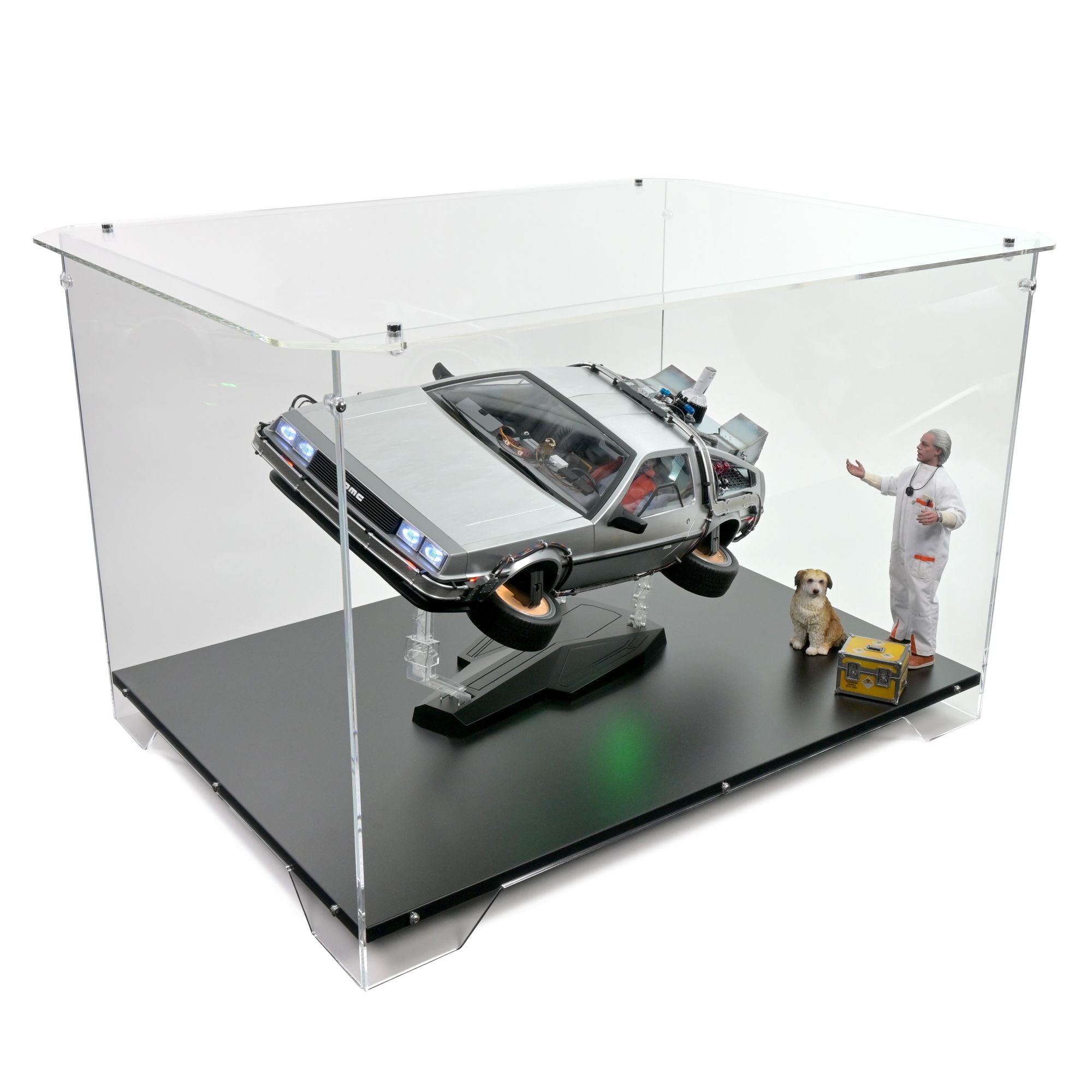Large Coffee Table for Hot Toys Back to the Future II DeLorean