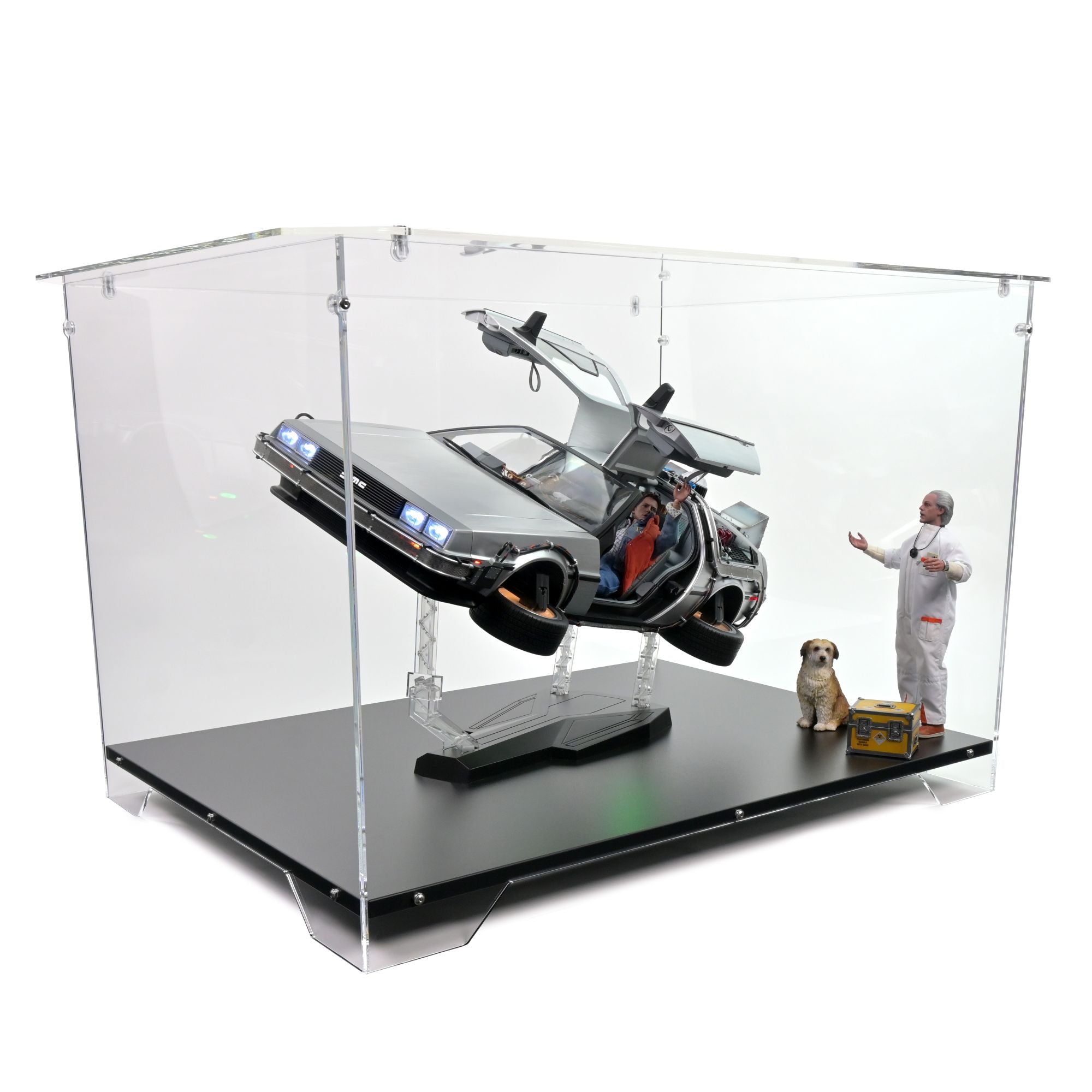 Large Coffee Table for Hot Toys Back to the Future II DeLorean