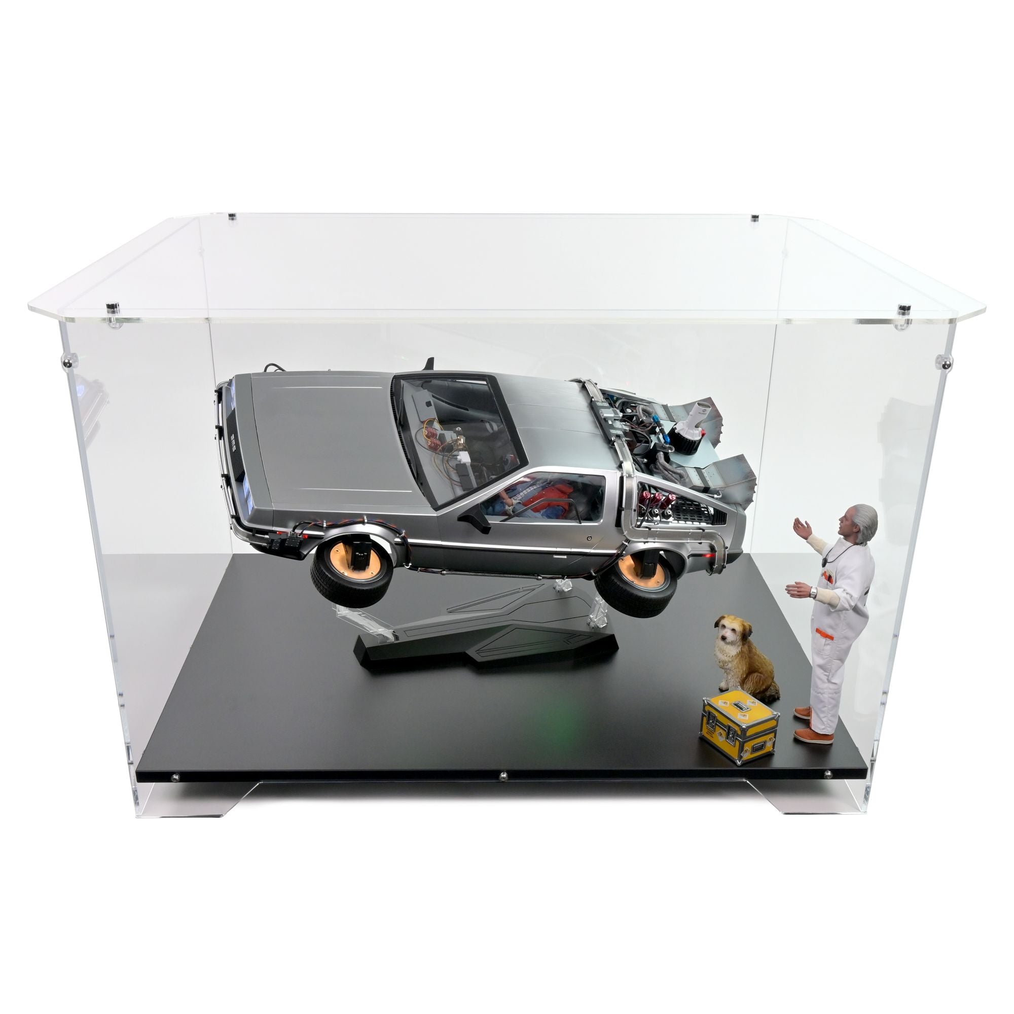 Large Coffee Table for Hot Toys Back to the Future II DeLorean