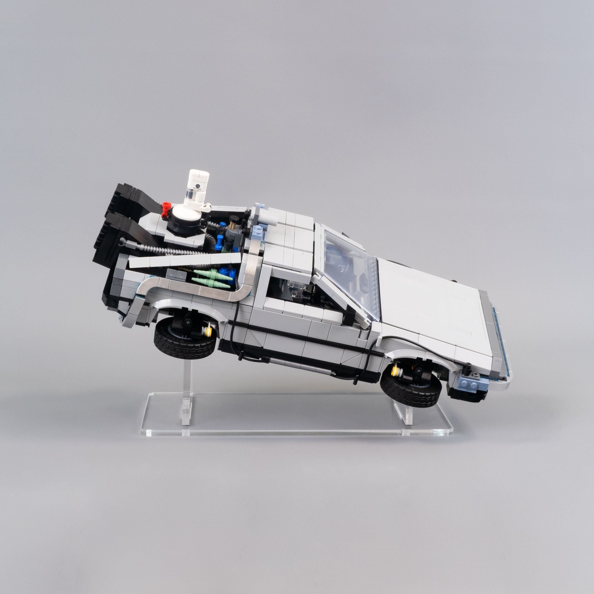 Back to the Future Time Machine Display Stand for LEGO 10300
