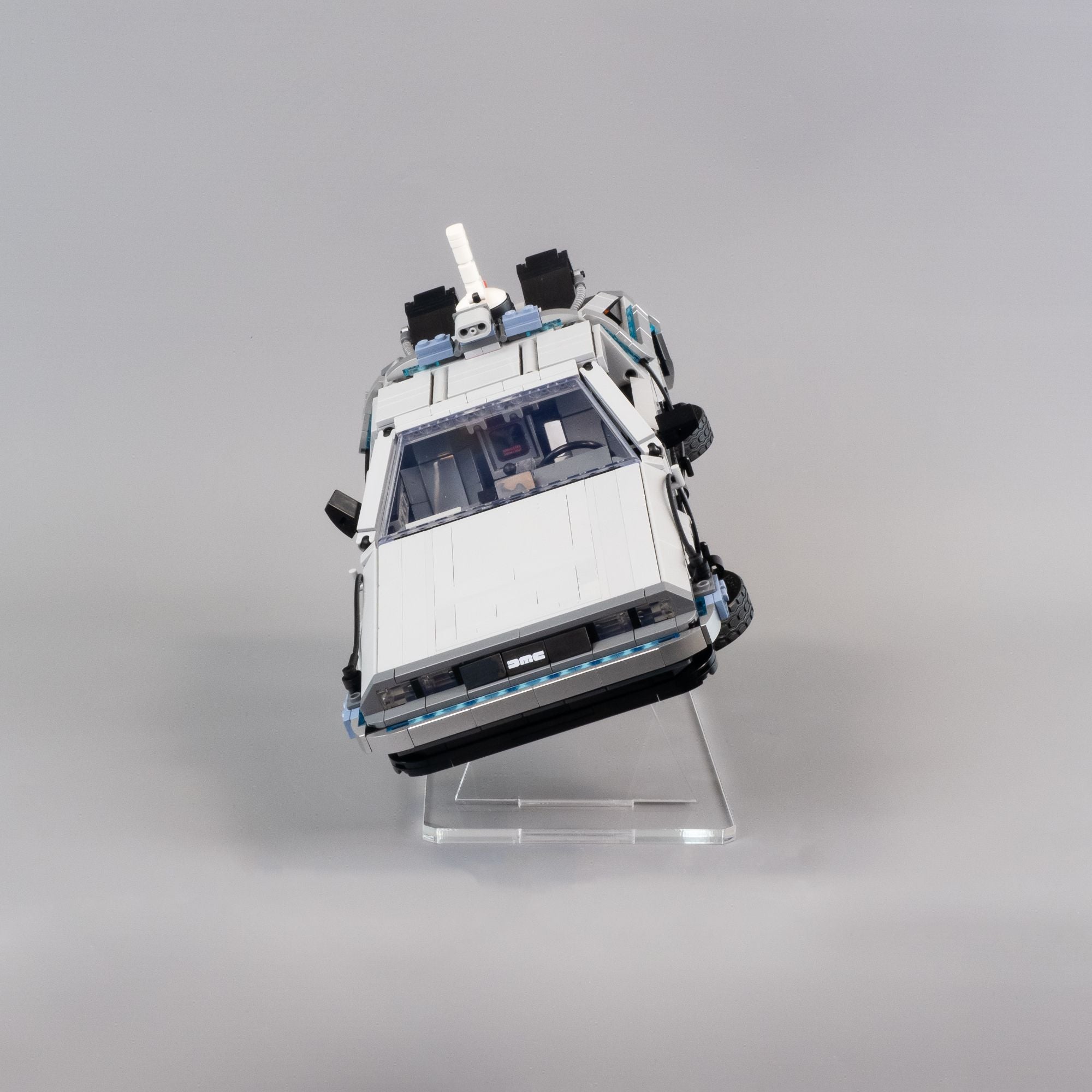 Back to the Future Time Machine Display Stand for LEGO 10300