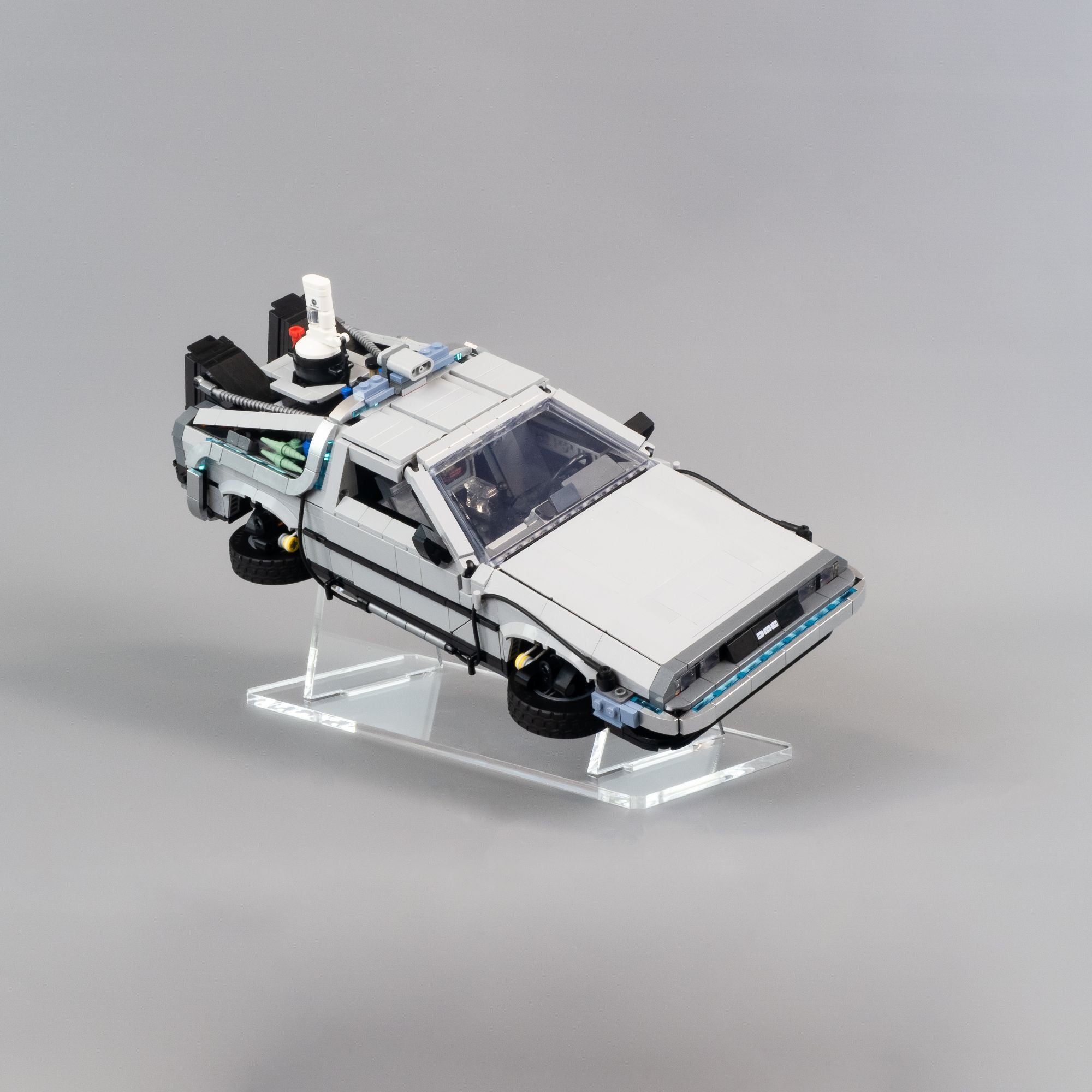 Back to the Future Time Machine Display Stand for LEGO 10300
