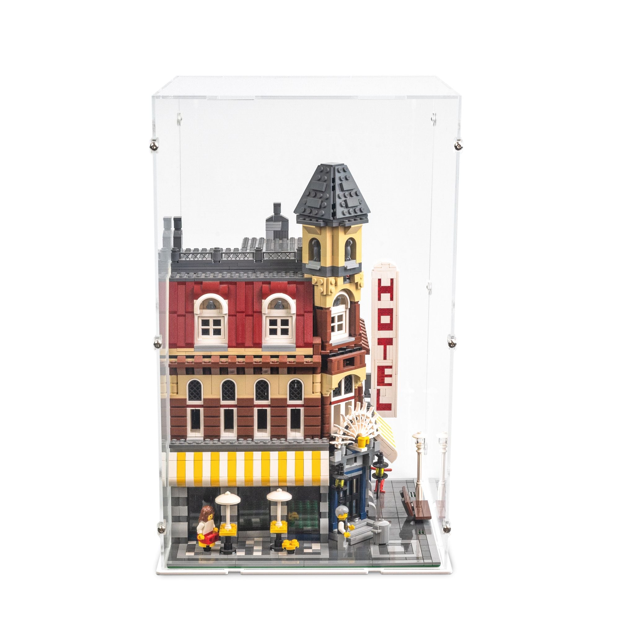Cafe Corner Display Case for LEGO 10182
