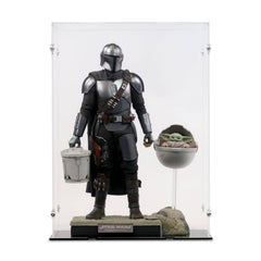 1/6 Scale Mandalorian & The Child Display Case for Hot Toys TMS 015