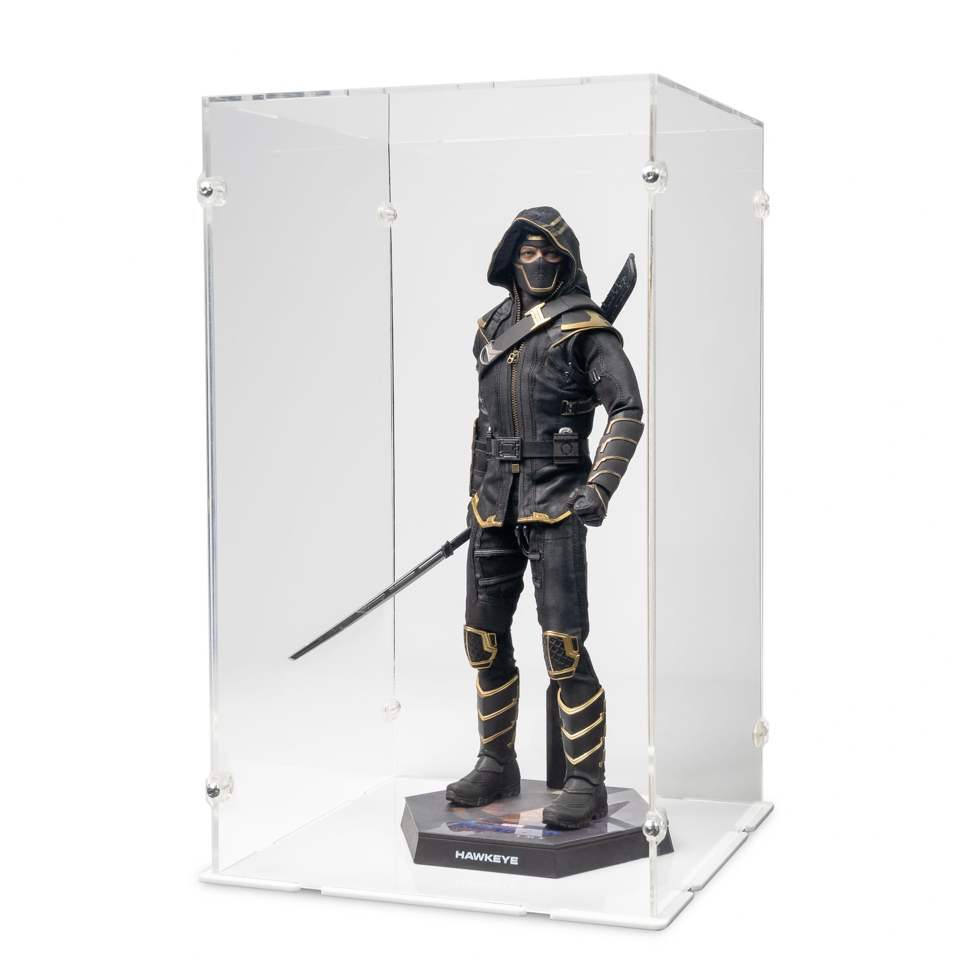 1/6 Scale Hawkeye Endgame (Deluxe) Display Case for Hot Toys MMS 532