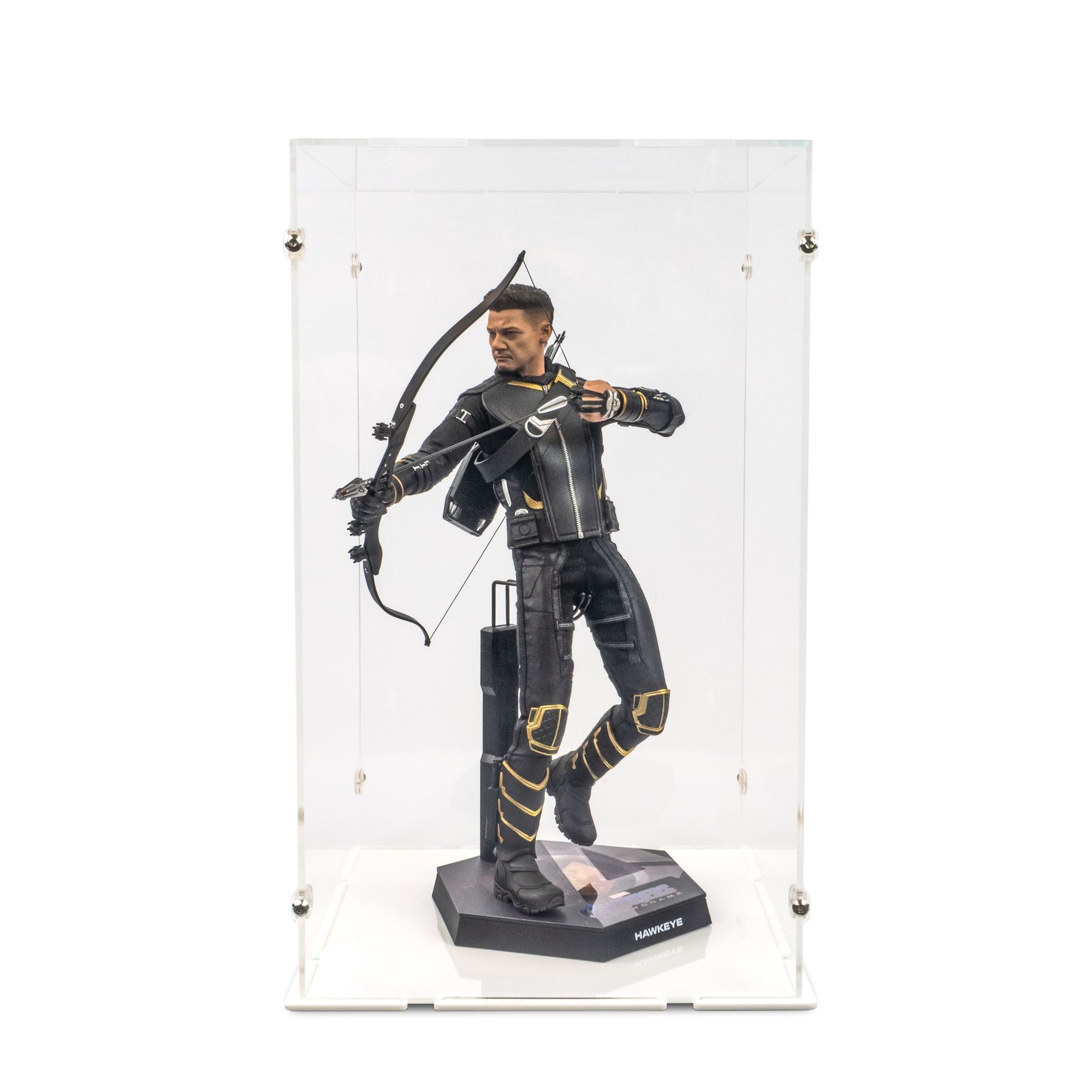 1/6 Scale Hawkeye Endgame (Deluxe) Display Case for Hot Toys MMS 532