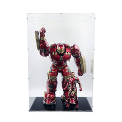 1/6 Scale Hulkbuster & Iron Man (Deluxe) Display Case for Hot Toys