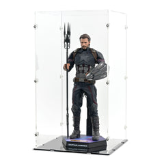 1/6 Scale Captain America Infinity War Display Case for Hot Toys MMS480