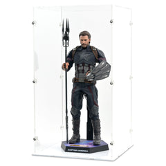 1/6 Scale Captain America Infinity War Display Case for Hot Toys MMS480