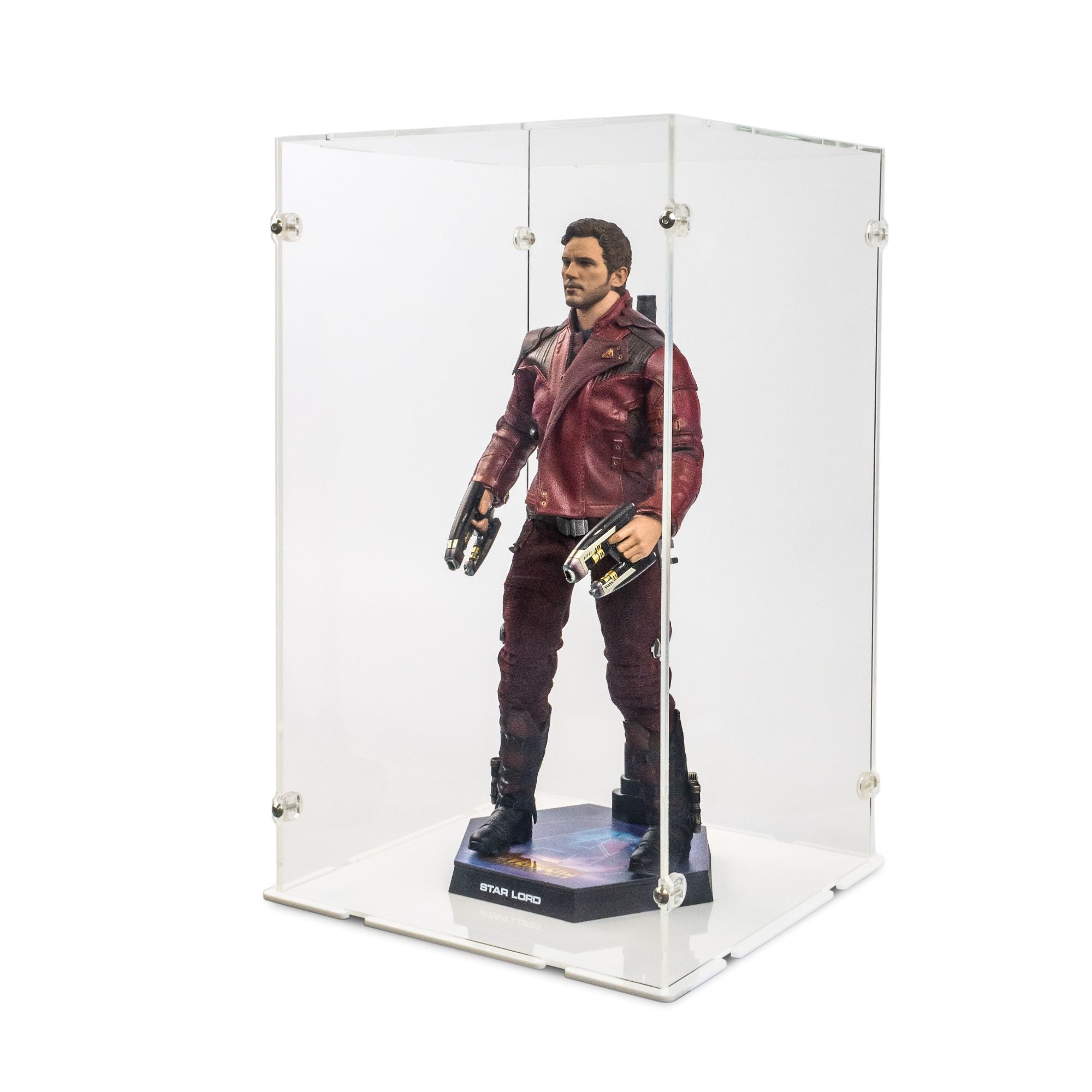1/6 Scale Star Lord Display Case for Hot Toys MMS 539