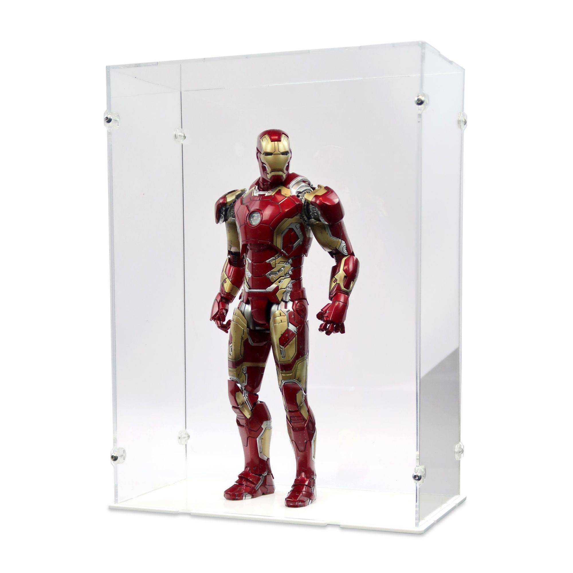 1/6 Scale Iron Man Mark XLIII Display Case for Hot Toys MMS 278 009