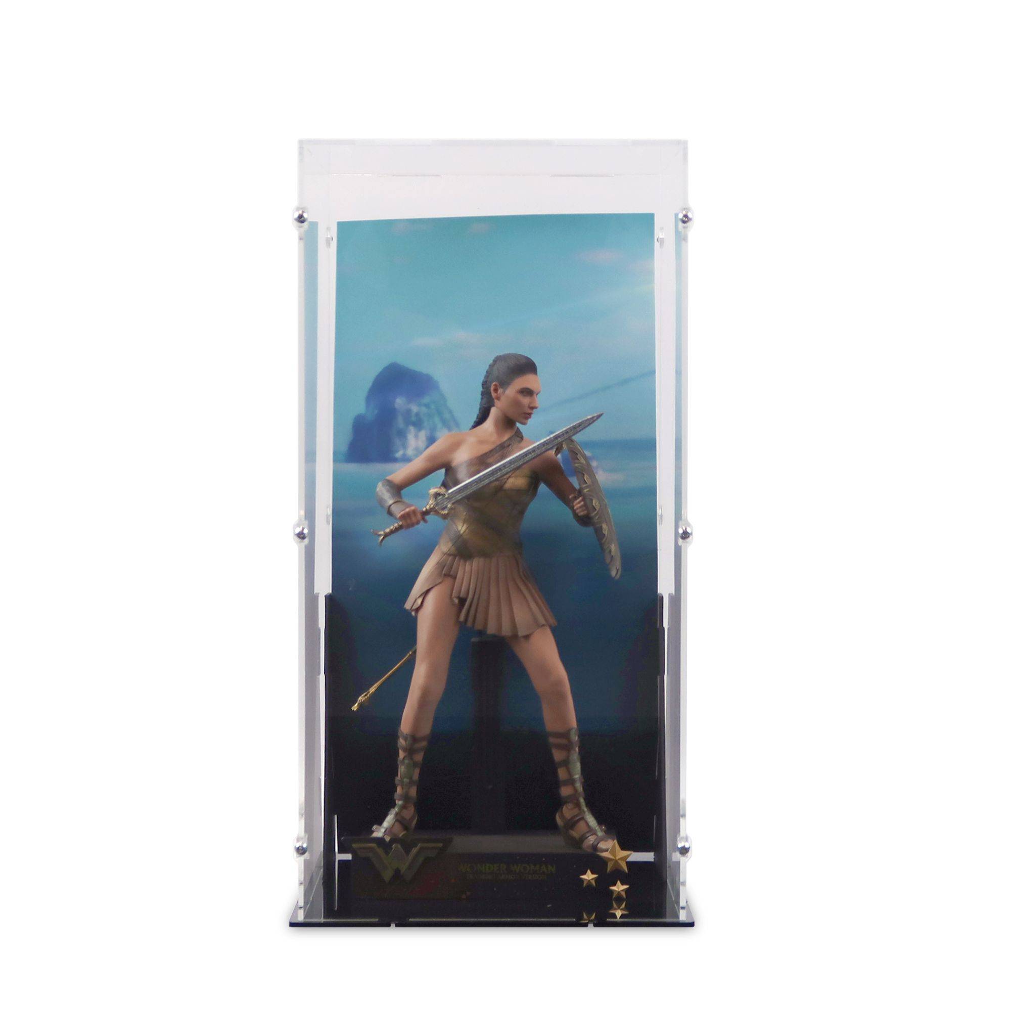 1/6 Scale Wonder Woman Display Case for Hot Toys MMS 424