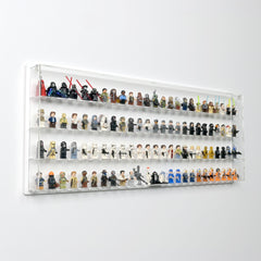 100 LEGO Minifigures Wall Display Case
