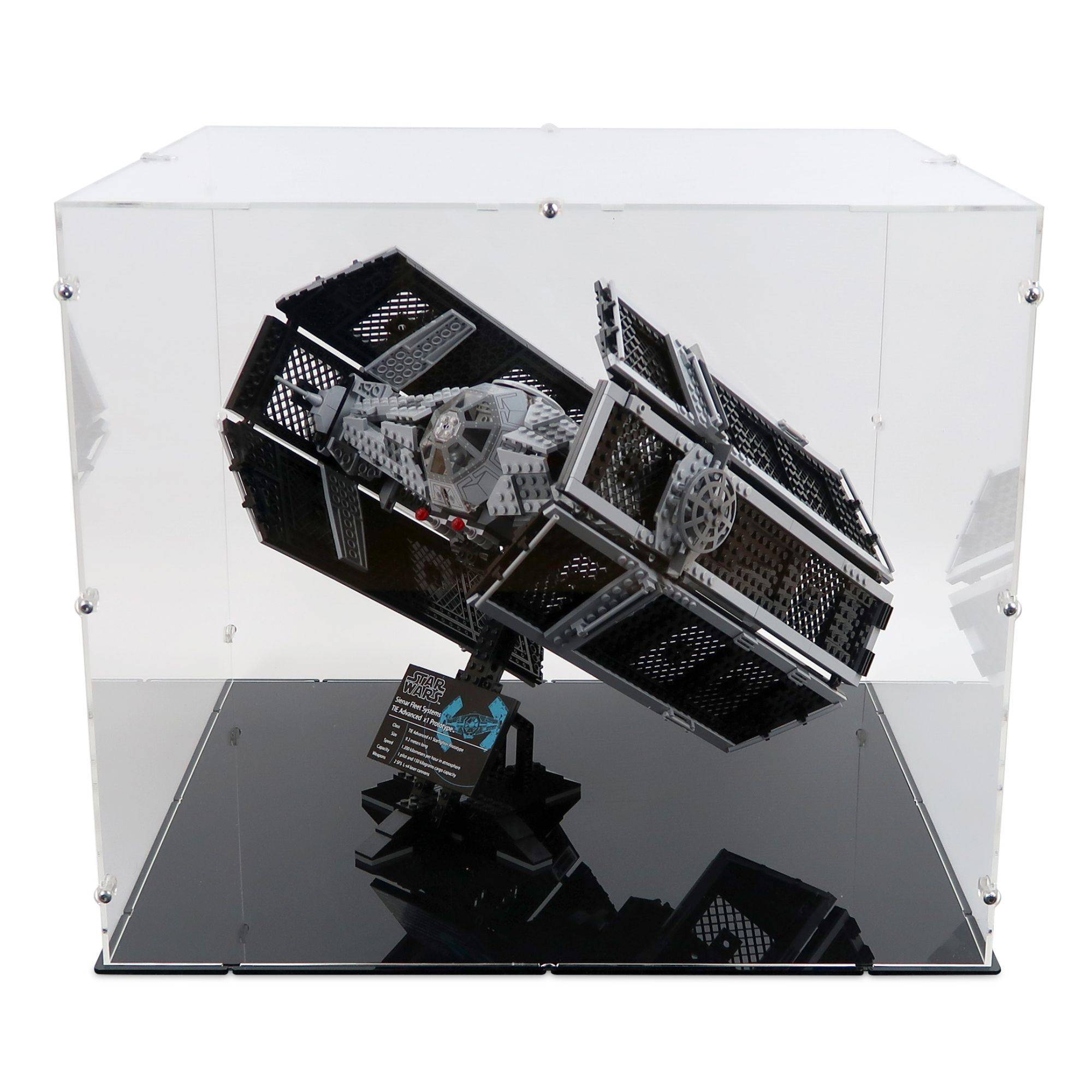 UCS Vader's TIE Advanced Display Case for LEGO 10175