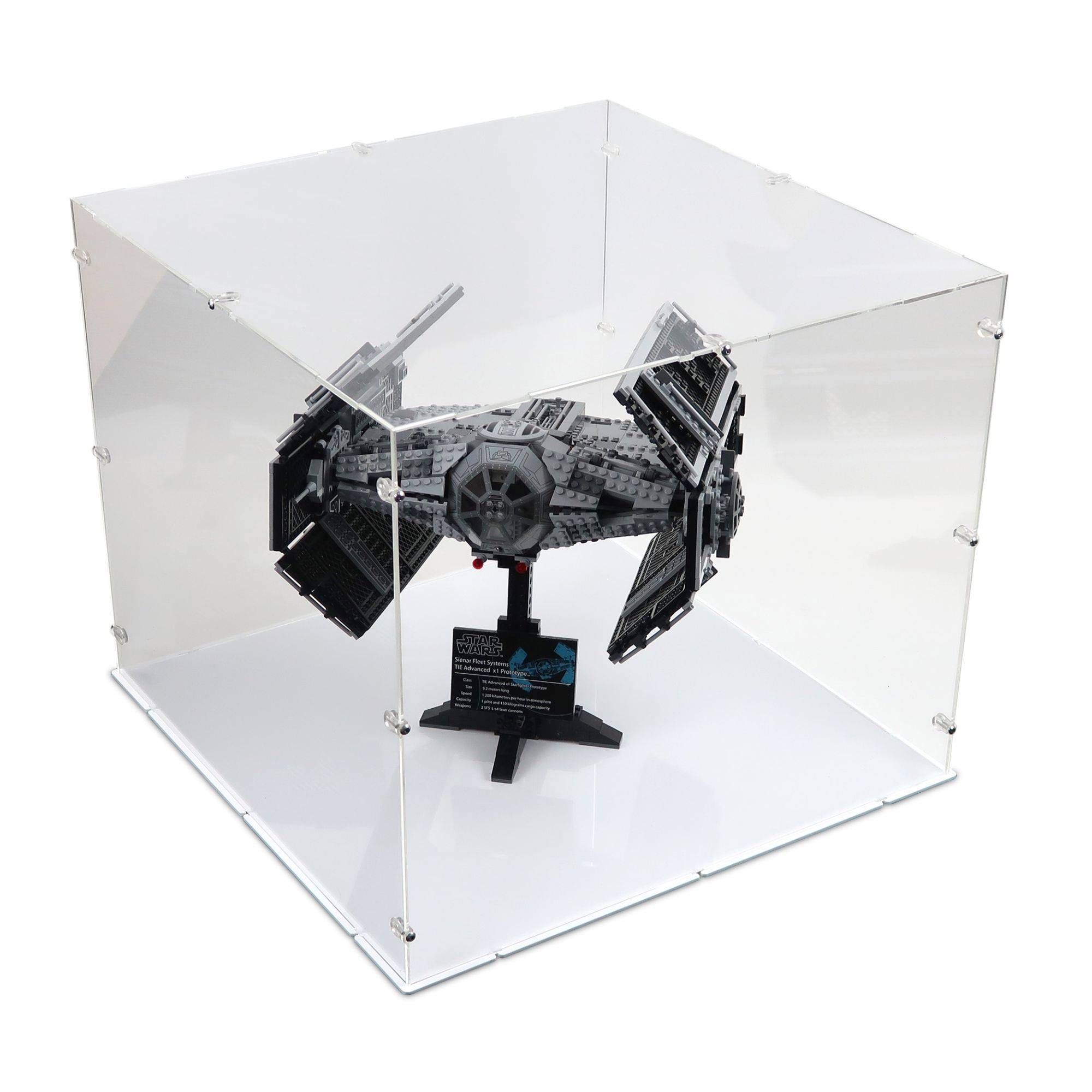 UCS Vader's TIE Advanced Display Case for LEGO 10175