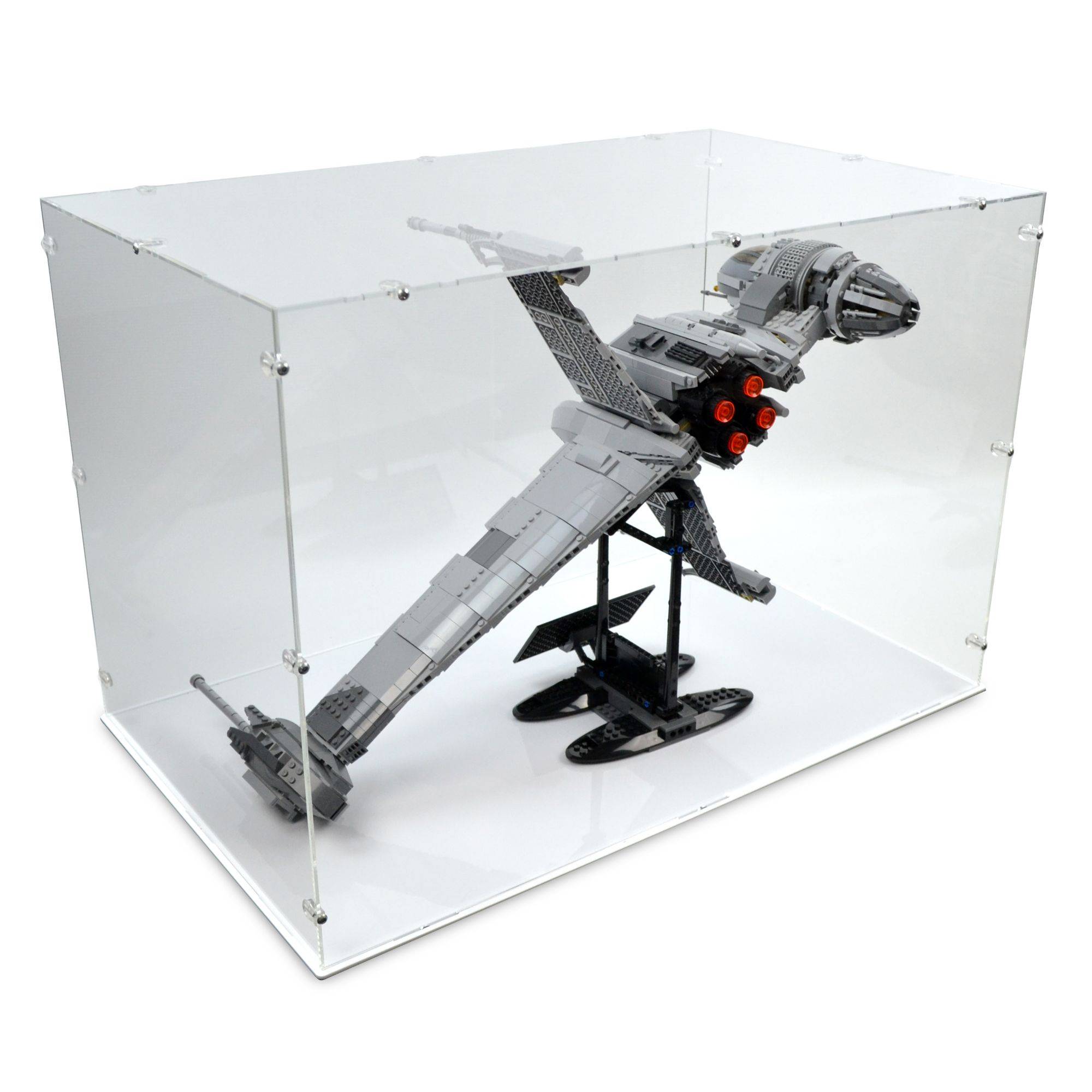 UCS B-Wing Starfighter Display Case for LEGO 10227