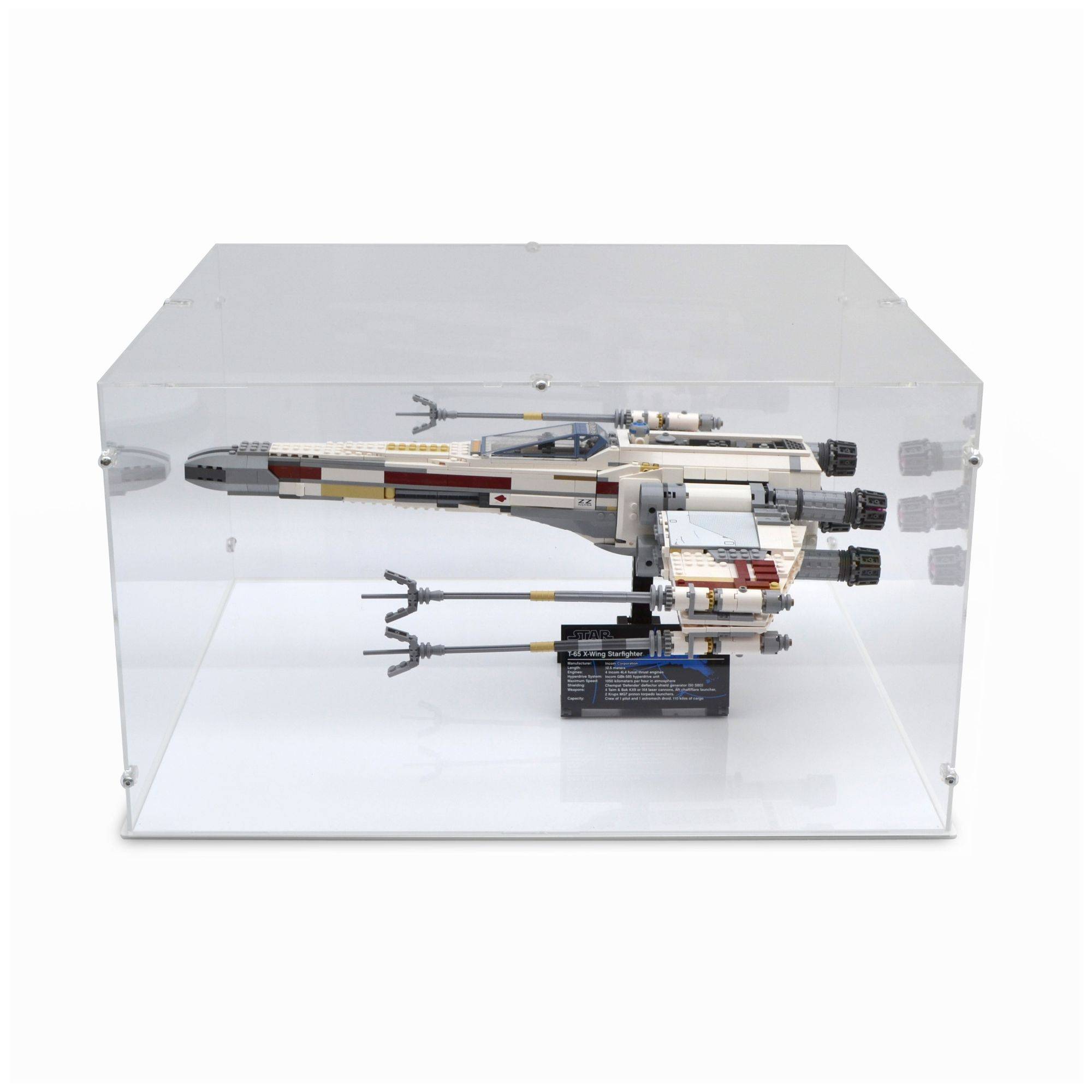 UCS Red Five X-Wing Starfighter Display Case for LEGO 10240