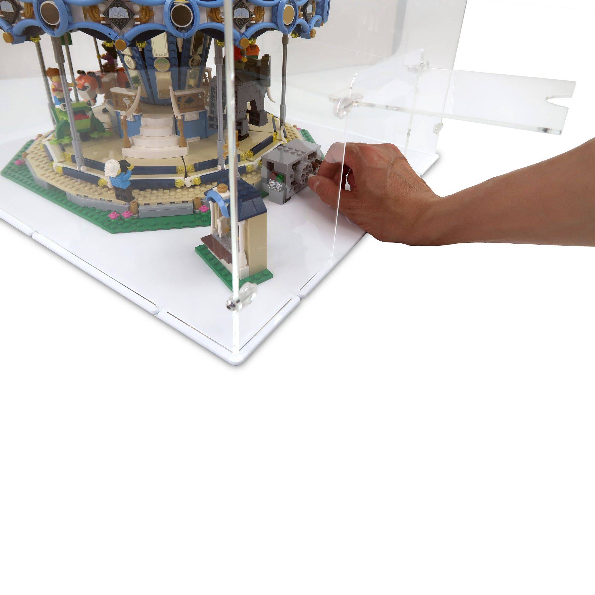 Carousel Display Case for LEGO 10257