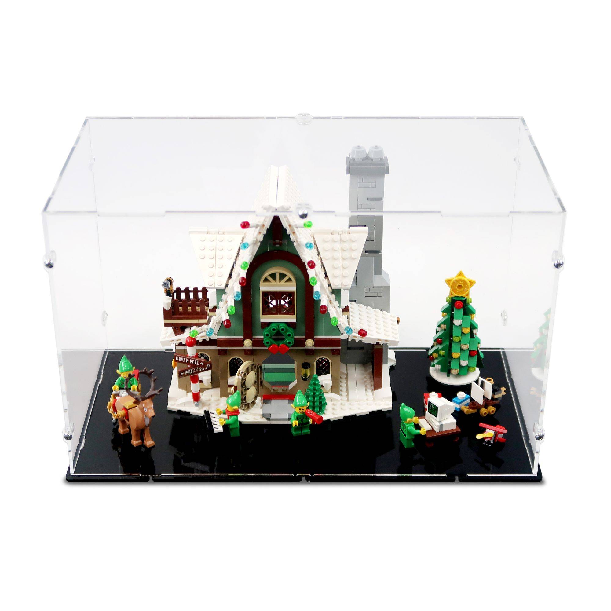 Elf Club House Display Case for LEGO 10275