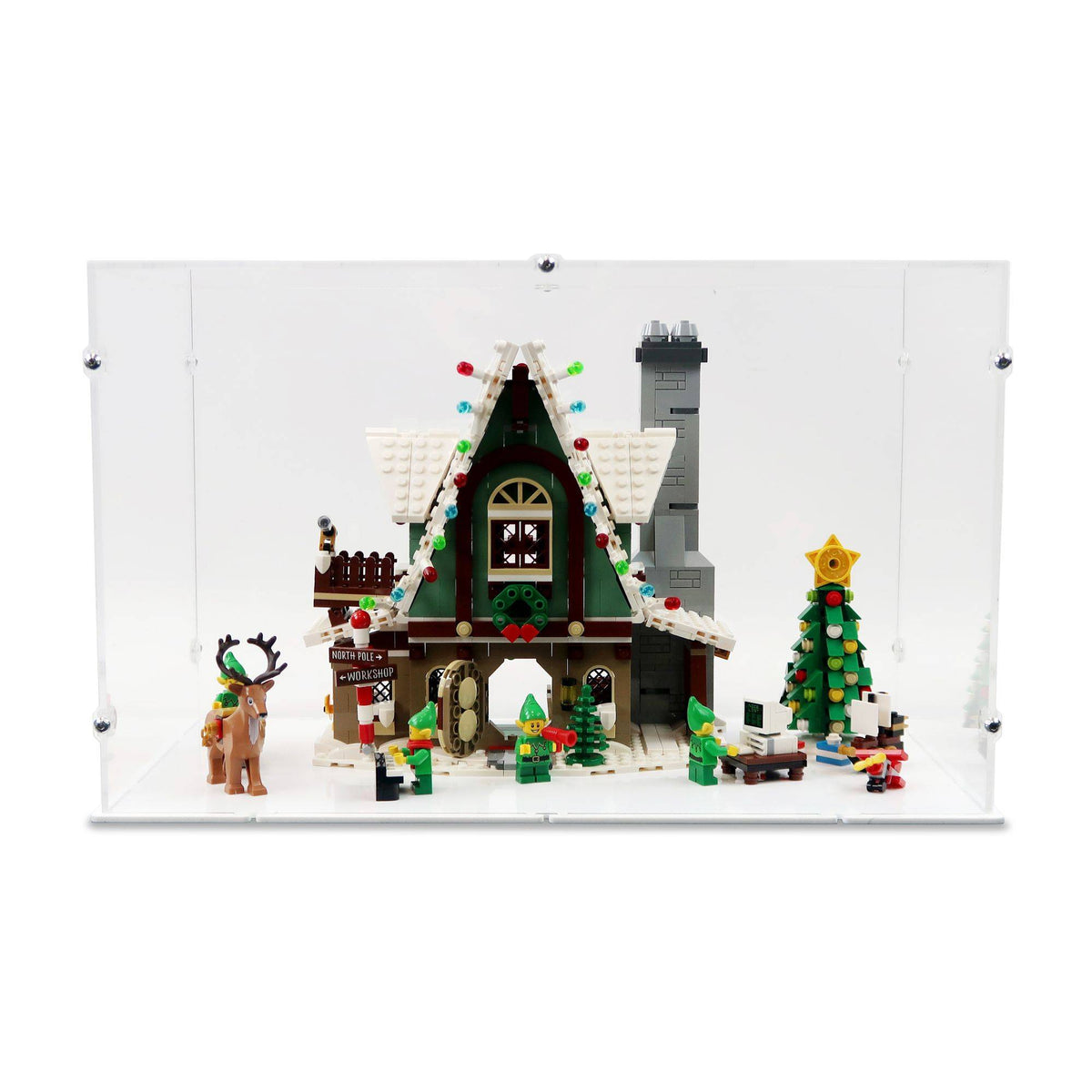 Elf Club House Display Case for LEGO 10275