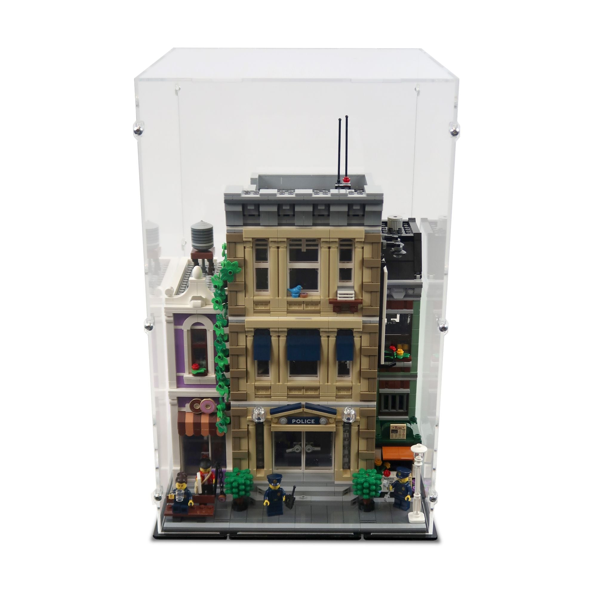 Police Station Display Case for LEGO 10278