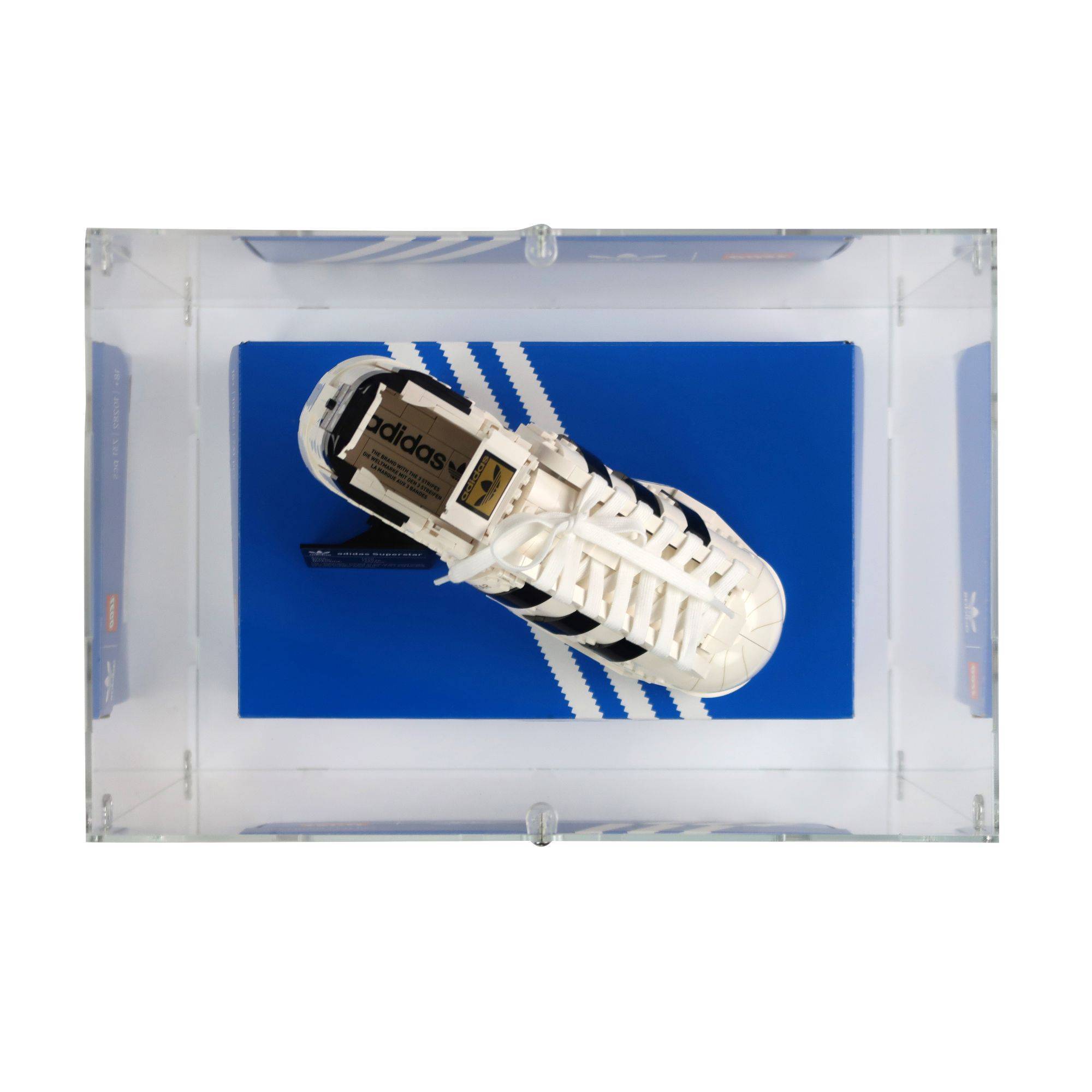 adidas Originals Superstar with Box Display Case for LEGO 10282