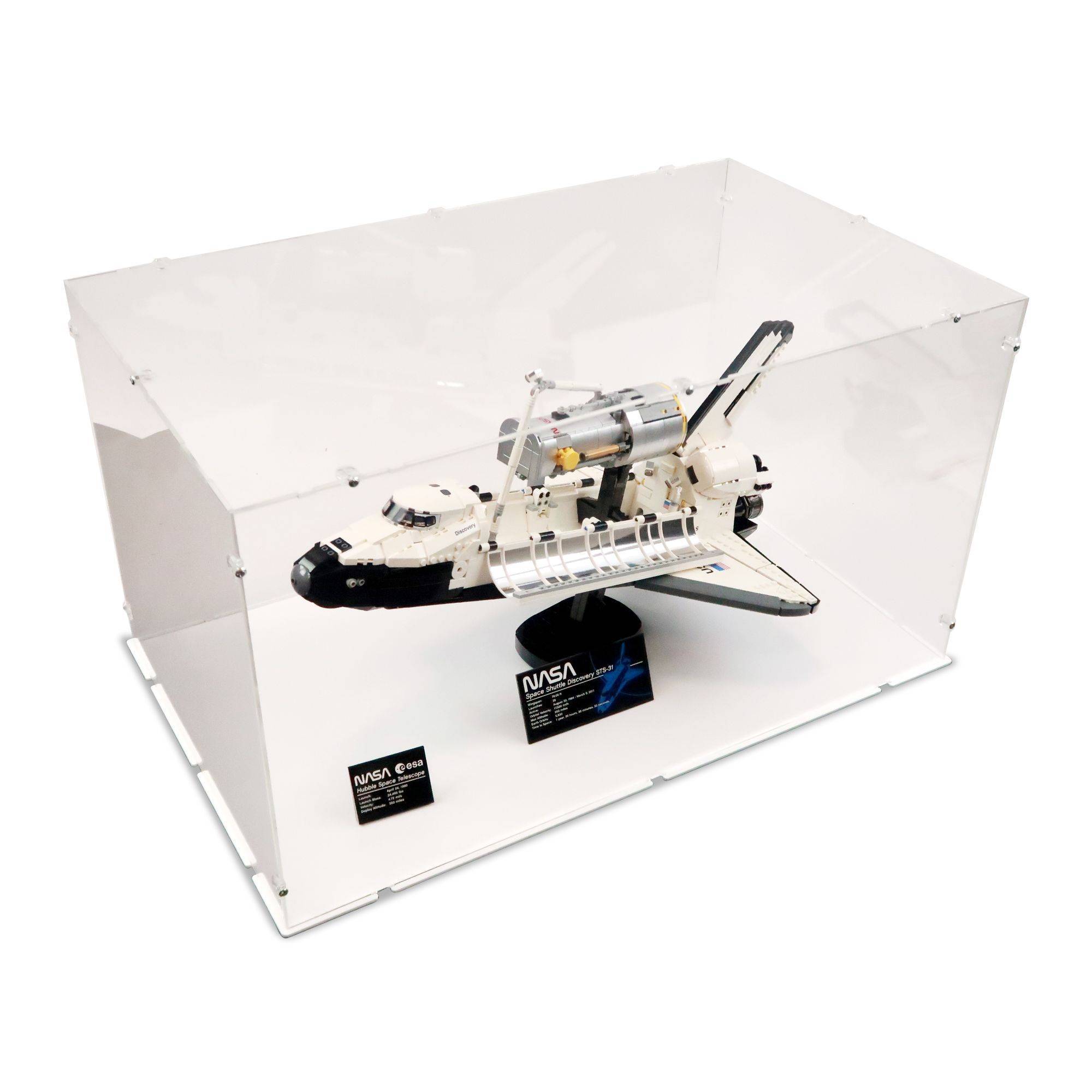 NASA Space Shuttle Discovery Display Case for LEGO 10283