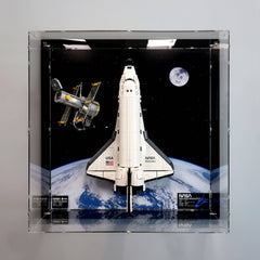 NASA Space Shuttle Discovery Wall Display Case for LEGO 10283