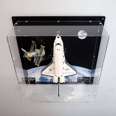 NASA Space Shuttle Discovery Wall Display Case for LEGO 10283