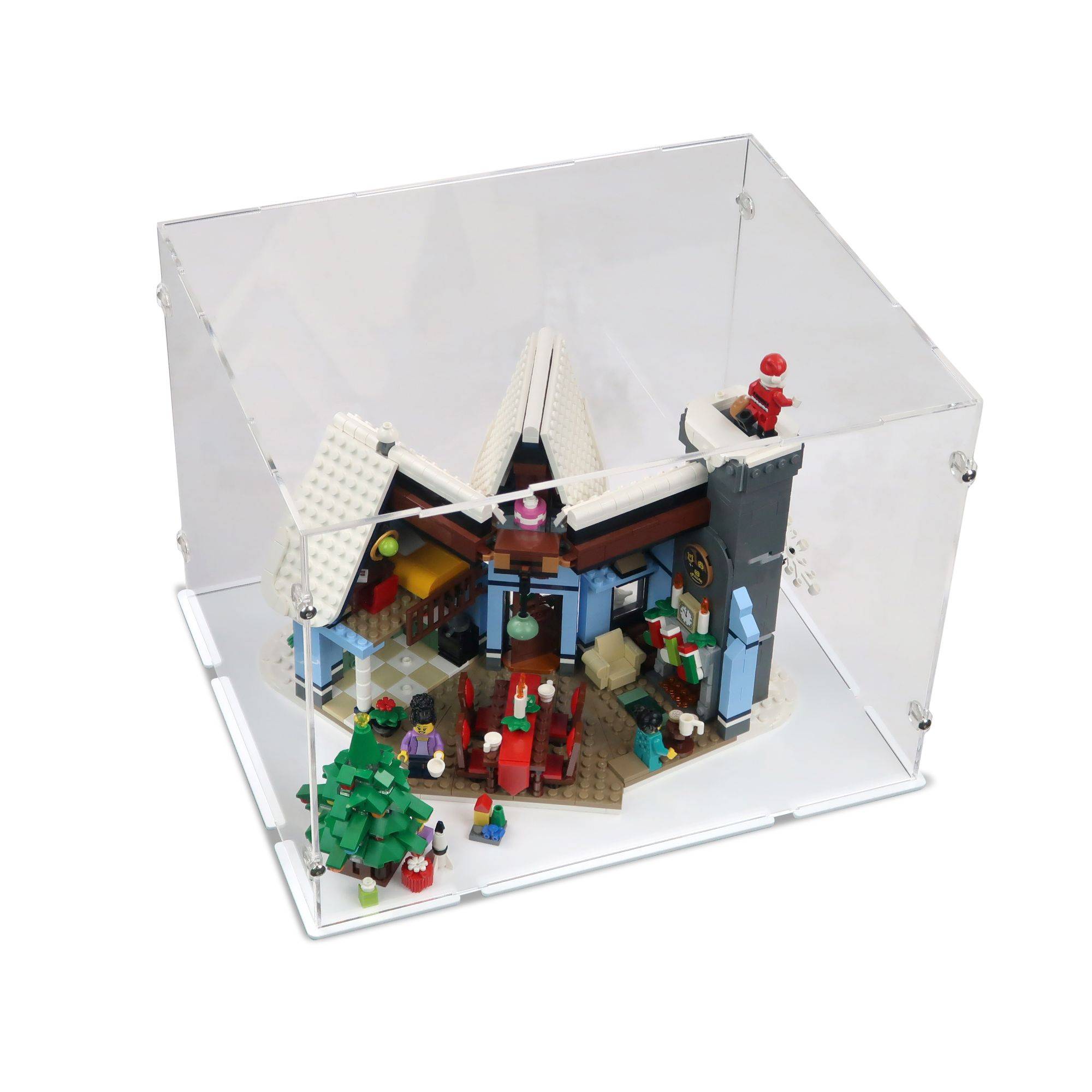 Santa’s Visit Display Case for LEGO 10293