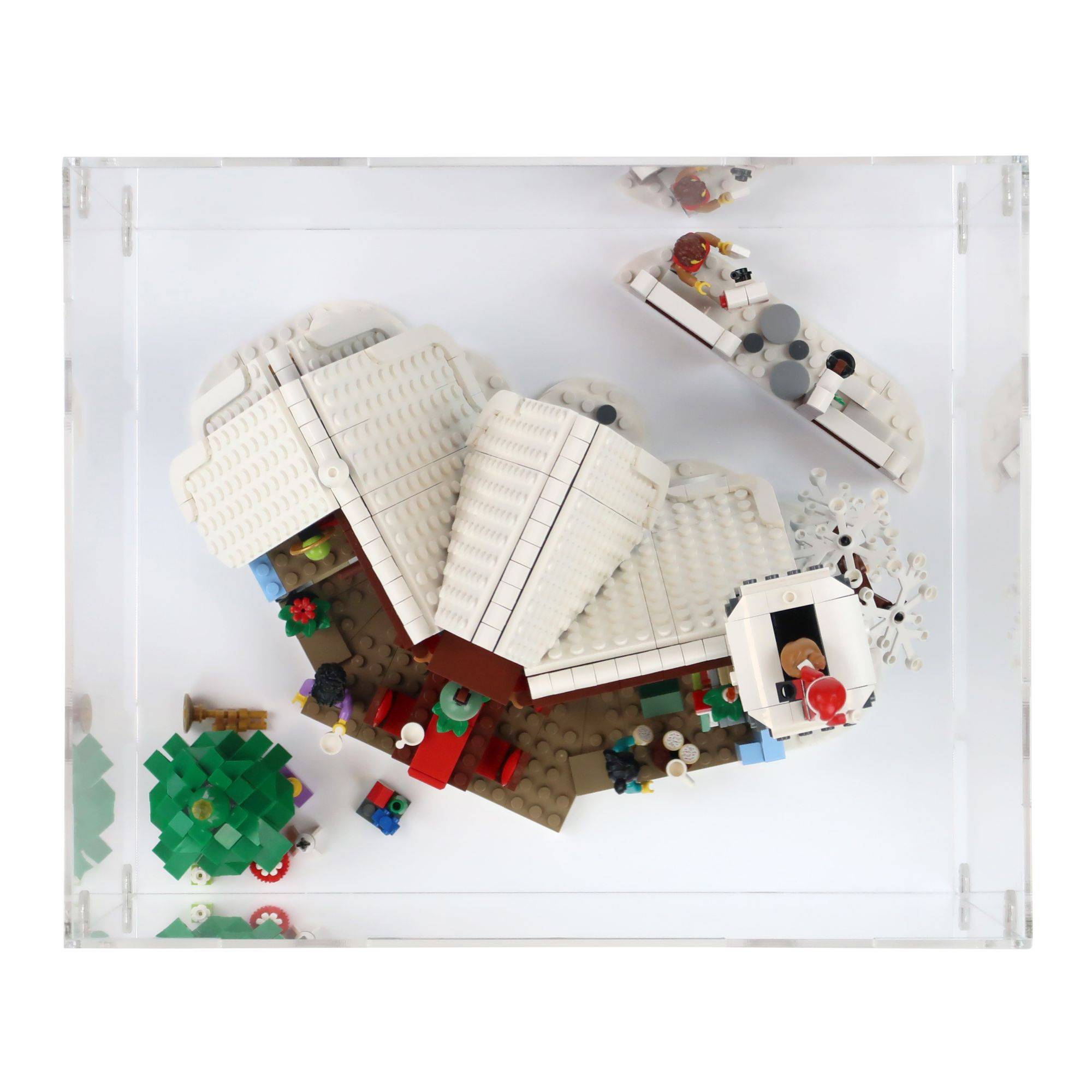 Santa’s Visit Display Case for LEGO 10293